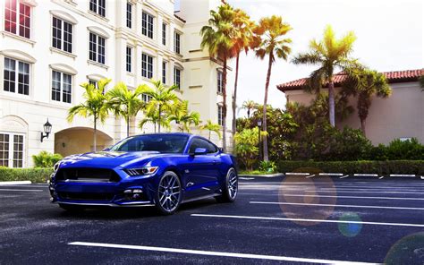 Blue Ford Mustang 2015 wallpaper | cars | Wallpaper Better