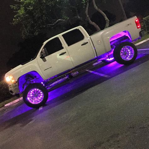 white lifted truck with led lights - Nuts Blogsphere Photo Gallery