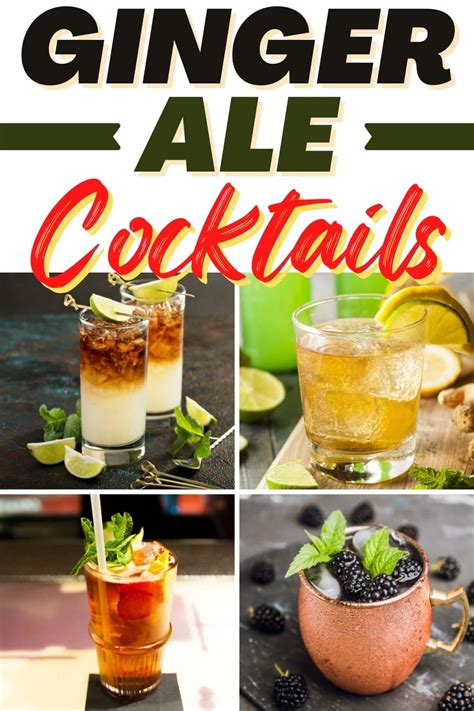 17 Best Ginger Ale Cocktails - Insanely Good