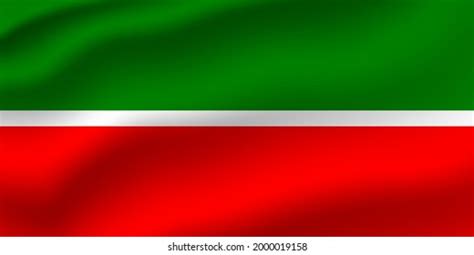 Tatarstan Waving Flag Vector Editable Stock Vector (Royalty Free ...