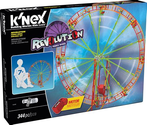 K'NEX Thrill Rides - Revolution Ferris Wheel Building Set - 344 Pieces ...