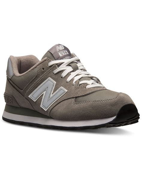 New Balance Men's 574 Core Suede Casual Sneakers From Finish Line in ...