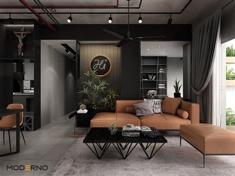 BLACK SWAN - INTERIOR APARTMENT on Behance