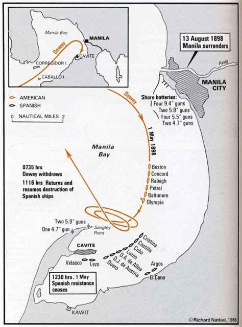 Spanish American War Map - Maping Resources