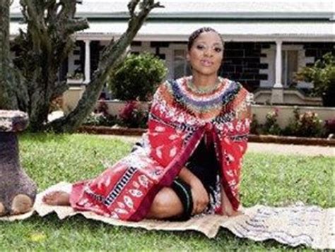 Princess Nandi Zulu, second daughter of King Zwelithini and his second wife Queen MaMathe ...