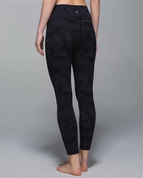 Lululemon High Times Pant - Savasana Camo 20cm New Black / Soot - lulu ...