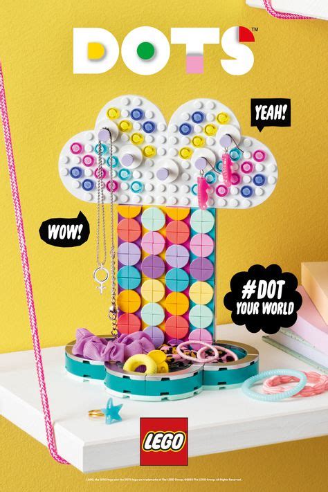 10 LEGO DOTS Inspiration ideas in 2020 | lego, dots, diy set