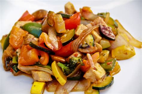 Stir-fried Tofu with Vegetables Recipe