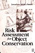 Risk Assessment For Object Conversation Book, Risk Assessment For
