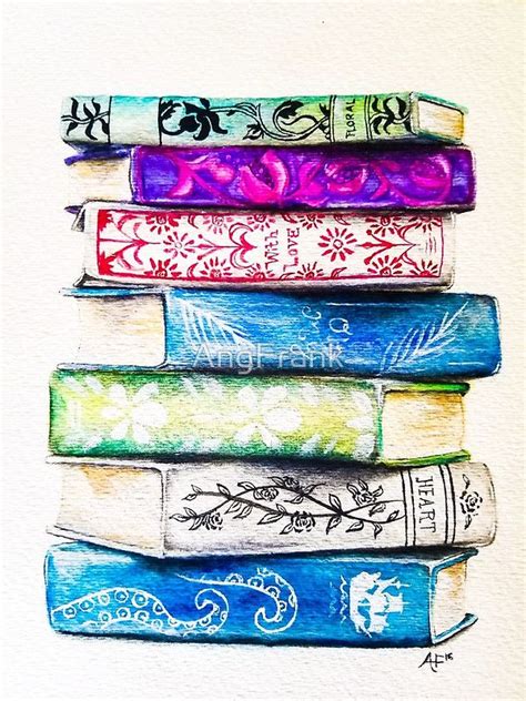 "Stack of Books" Photographic Print for Sale by Ang Frank | Book ...