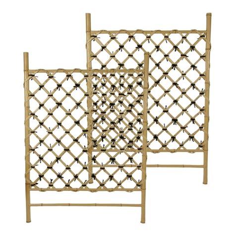 Natural Bamboo Trellis Fence Panels | Shop | Japanese Style