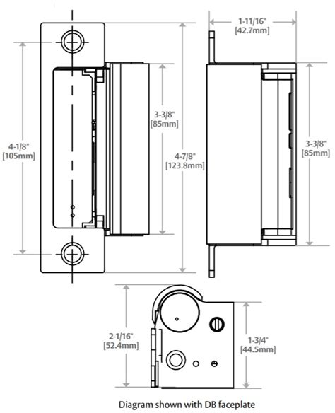 Hes 1006 Electric Strike Template