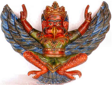 Garuda, the carrier of Lord Visnu