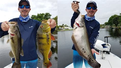 Florida Fishing Five Species on the Lake Ida Chain of Lakes