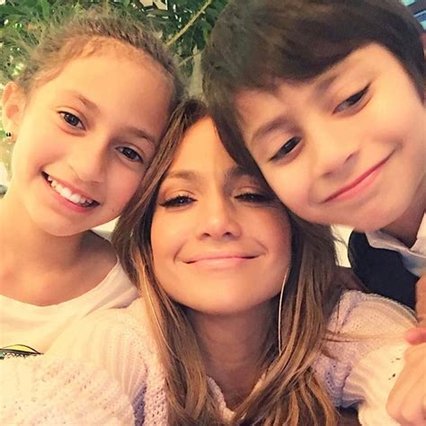 Jennifer Lopez, Twins Max & Emme from Stars Celebrate Mother's Day 2017 ...