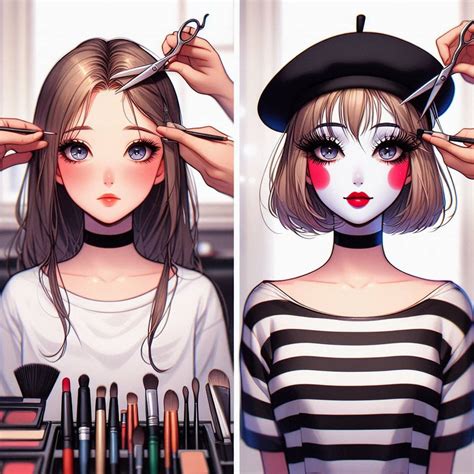 Mime makeup 23 by RimFuton on DeviantArt