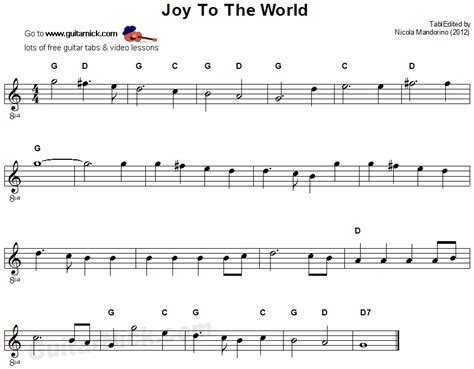 JOY TO THE WORLD Easy Guitar Lesson: GuitarNick.com