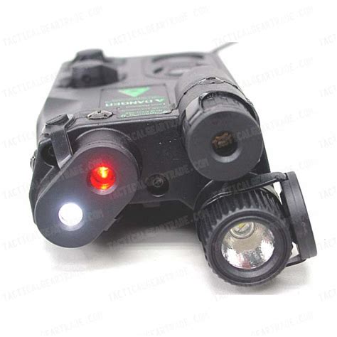 AN/PEQ-16 with Red/Green Laser & Dual LED Illuminator Black for $73.49