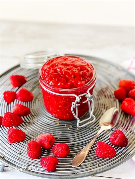 Raspberry Jam Made in 15 Minutes or Less - XO, Katie Rosario