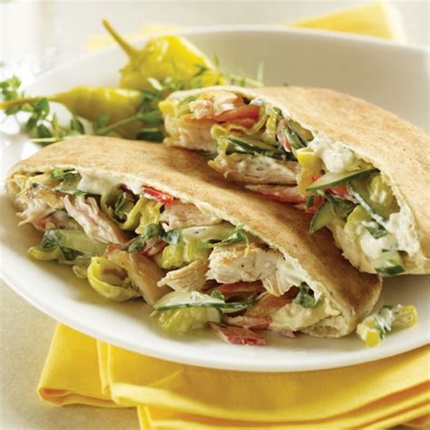 CHICKEN AND HUMMUS PITA POCKET | Conagra Foodservice