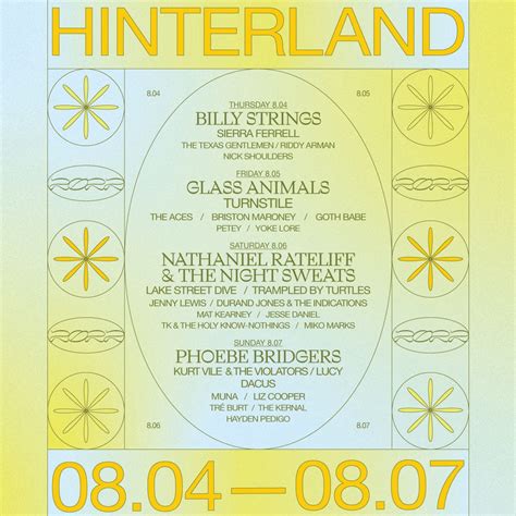 Hinterland Music Festival 2022 Lineup Announced | Grooveist