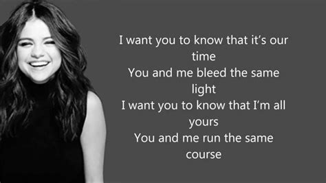 Selena Gomez - I Want You To Know (Lyrics) - YouTube