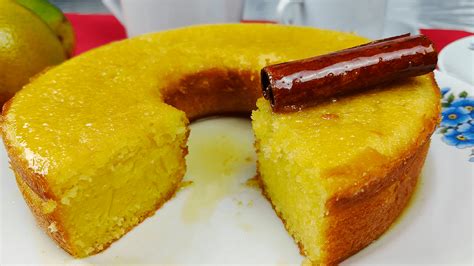 Bolo de laranja fofinho, úmido e delicioso para fazer em casa