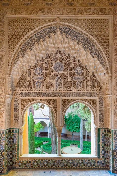 Mirador De Lindaraja in Nasrid Palaces, Alhambra, Granada Editorial Photo - Image of spain ...