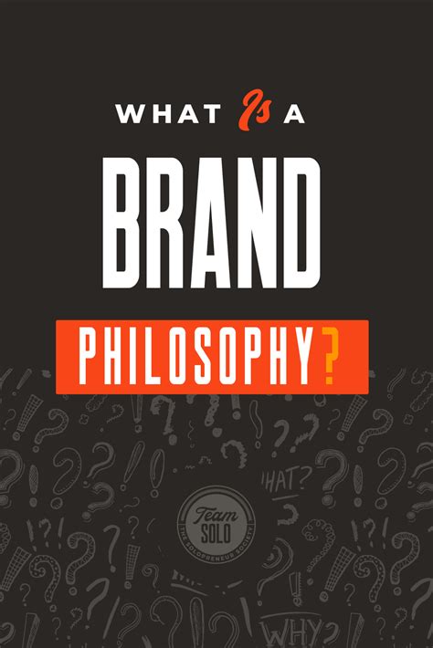 What is brand philosophy?