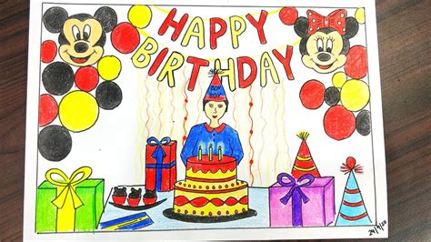 Birthday Celebration Birthday Party Drawing Clip Art - vrogue.co