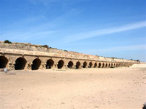 Roman Aqueduct Bringing Water to Caesarea Maritima | Center for Online Judaic Studies