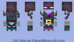 Ender armor (purple) Minecraft Skin