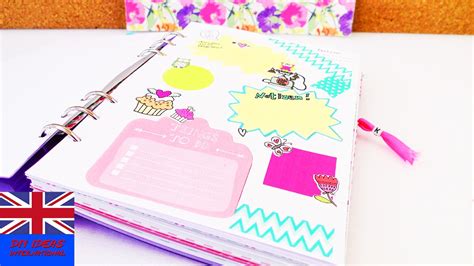 Design your own note pages! | Note Book DIY | Dates and Events - YouTube