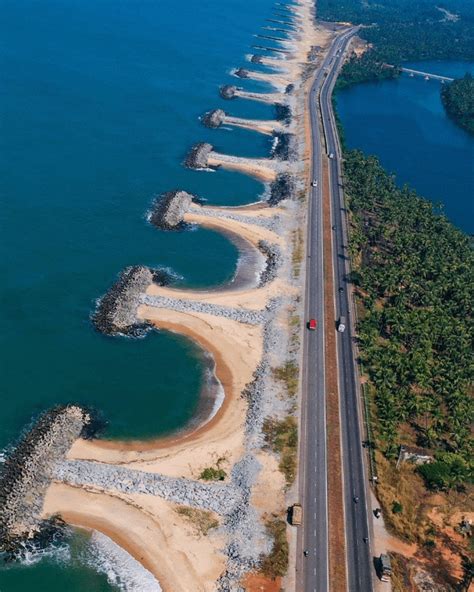 Maravanthe Beach in India : r/pics