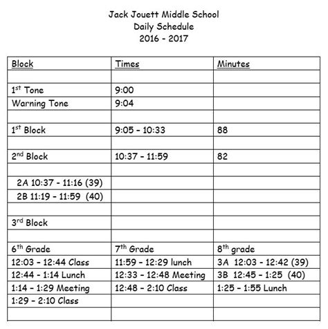 13 Free School Schedule Templates Word PDF Excel High School Master Schedule Template Excel ...