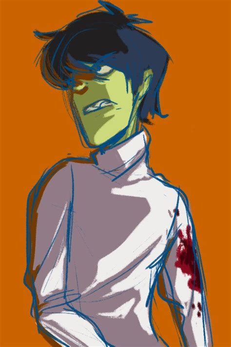 Don't like Murdoc too much, but this drawing is super cool. | Gorillaz ...