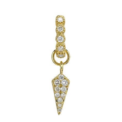 Petite Diamond Dagger Earring Charm | JudeFrances