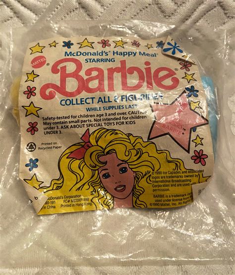 Barbie Happy Meal Toy/ Figure Skater/sealed Collectible - Etsy