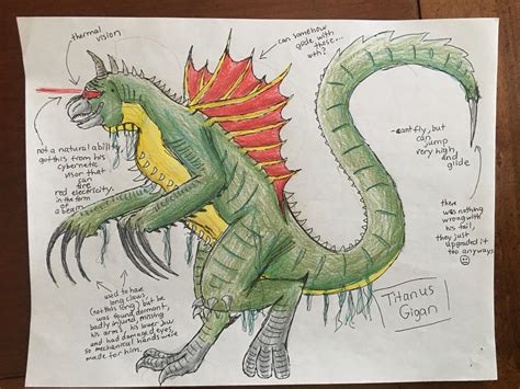 Titanus Giga/Gigan Fan Concept Idea by HydragonofDeath on DeviantArt