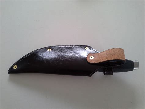 Custom Made Leather Knife Sheath - Enlight Designs