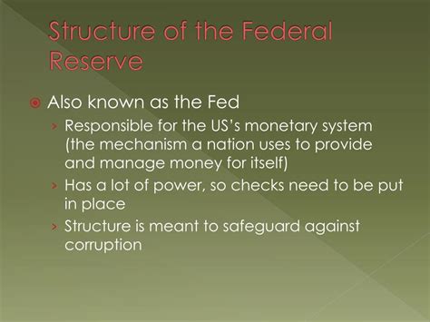 PPT - Federal Reserve System PowerPoint Presentation, free download ...