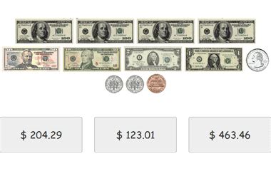 Count money: Free online game (Math) - Helpful Games