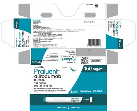 PRALUENT- alirocumab injection, solution