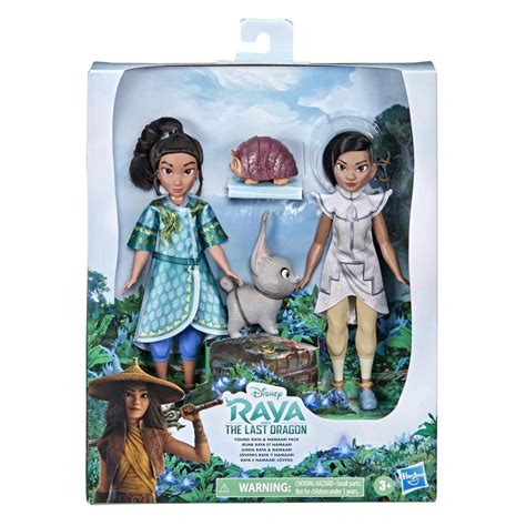 Disney's Raya and The Last Dragon Young Raya and Namaari Fashion Dolls ...