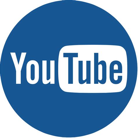 Blue Youtube Icon #281861 - Free Icons Library