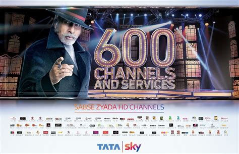 Tata Sky Dth Service Offering Maximum Number Of Channels & Service (600)