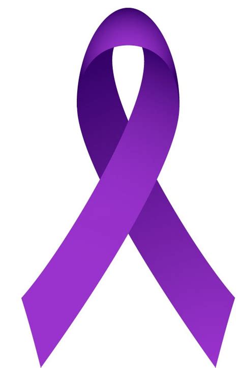 Purple Cancer Ribbon Clip Art - ClipArt Best