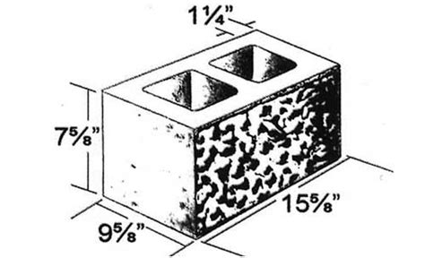 Splitface Concrete Block Sizes & Shapes - RCP Block & Brick