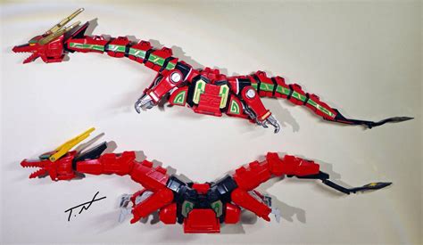 2016 Legacy Red Dragon Thunderzord by ryanthescooterguy on DeviantArt