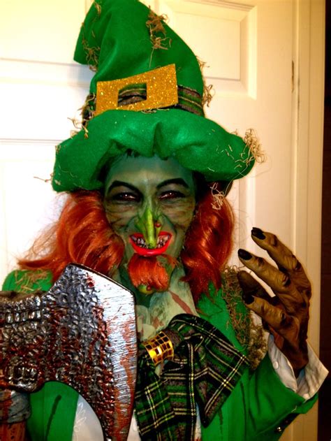 Scary Halloween Costume! | Scary halloween costume, Halloween costumes, Evil leprechaun